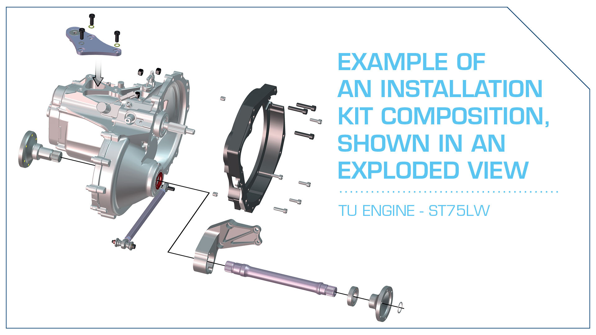 Example of a kit ST75LW - Engine TU - English