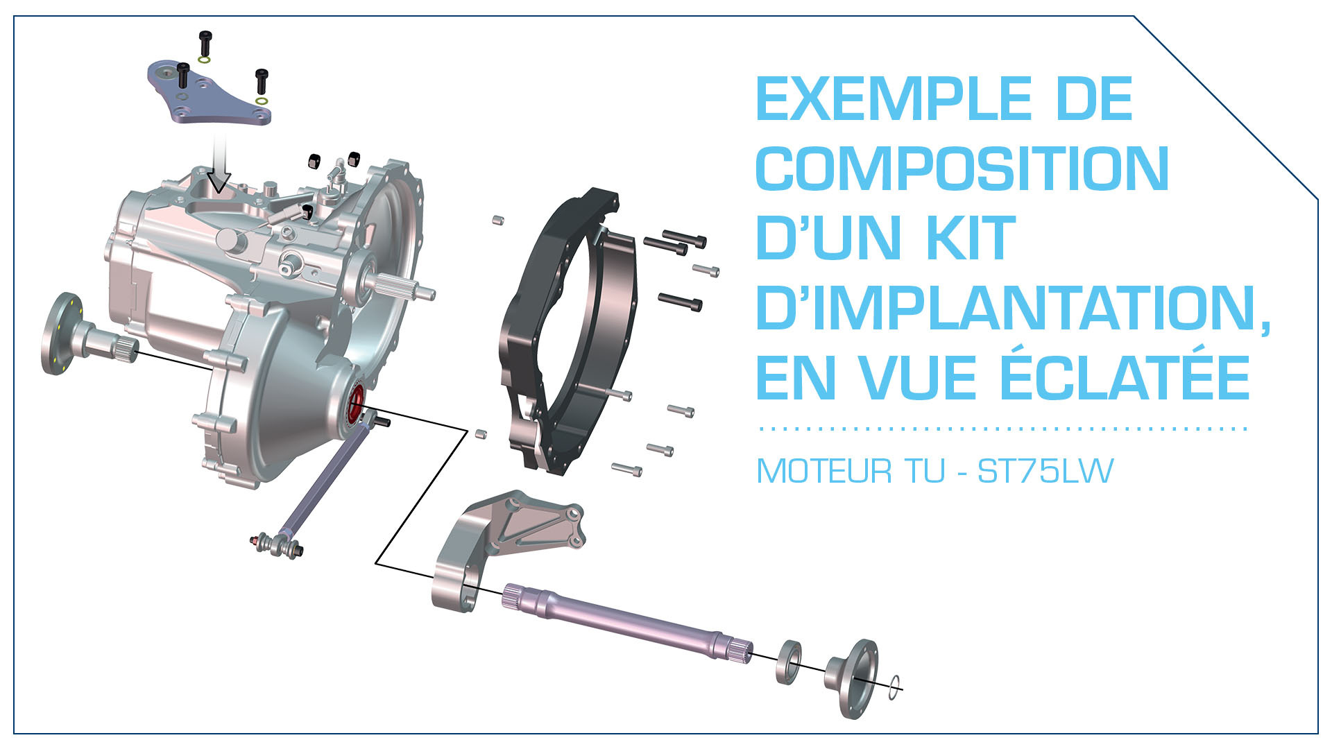 Exemple de kit - ST75LW - Moteur TU - VF
