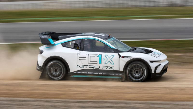 FC1-X : Electrification pour le Nitro Rallycross - SADEV