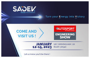 SADEV AT AUTOSPORT SHOW IN BIRMINGHAM 2023